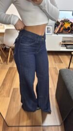WIDE LEG INDIGO C/TAPA - Imagen 3